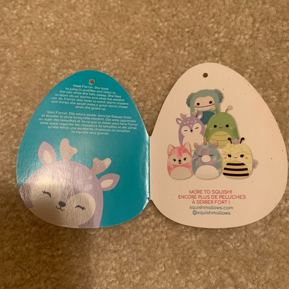 Squishmallow- 5” Farryn the deer - Picture 4 of 5